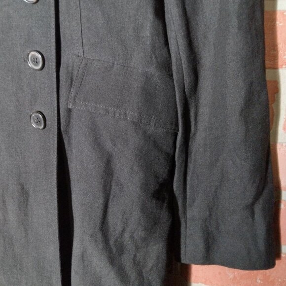 All Saints "Rare" Vintage Gwen Linen Mix Coat UK12 - Picture 3 of 16